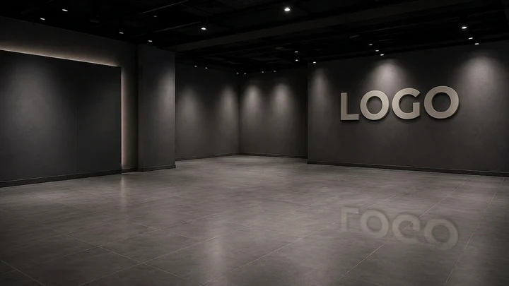 Moody dealer gallery showroom background option