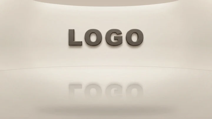 Warm neutral clean showroom background option